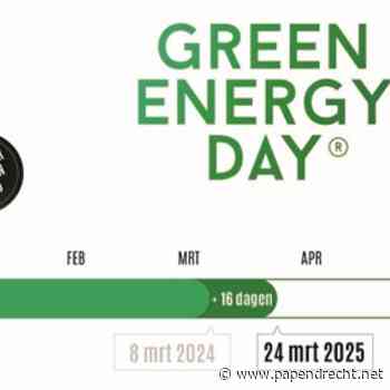 Green Energy Day schoof maar liefst 16 dagen op; naar 24 maart 2025