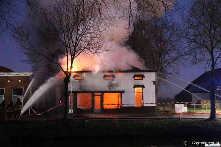Afgebrand pand in Nieuwe Pekela stond al tijdje leeg