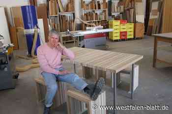 Kreativer Kopf macht in Werther aus alten Dingen besondere Hingucker