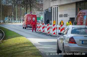 Kreuzstraße in Bielefeld: Vollsperrung beginnt am 26. März