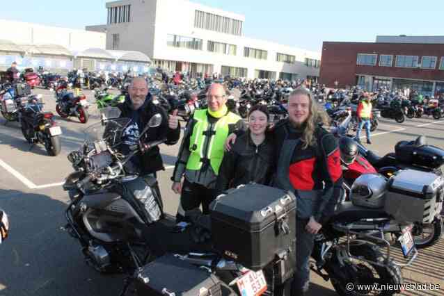 Leerkrachten Don Bosco organiseren succesvolle motorrit voor goede doel