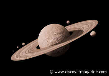 Saturn's 128 New Moons May Be Remnants of Past Cosmic Collisions