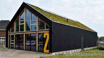 Duurzaam kantoorpand - Obèche Noir gevelbekleding