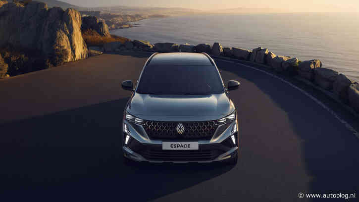 Grondige facelift voor de Renault Espace