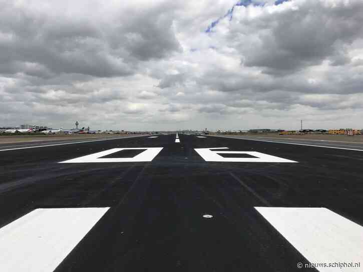 Kaagbaan in jaarlijks regulier onderhoud van 24 maart t/m 1 april