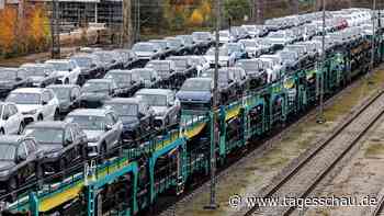 Deutsche Autoexporte gestiegen, Importe zurückgegangen