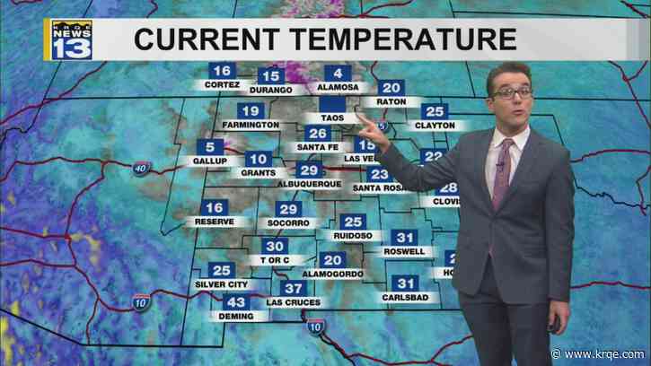 Warmer weather on first day of spring for New Mexico