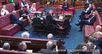 Protestors disrupt the House of Lords calling for the chamber to be abolished
