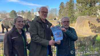 Köln: Prominenter Pate für Elefanten-Baby