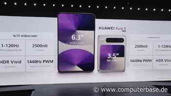 Huawei Pura X: Klapp-Smartphone will mit neuem Format Akzente setzen