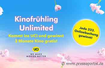 UCI startet mit großer Verlosung in den Kinofrühling UNLIMITED