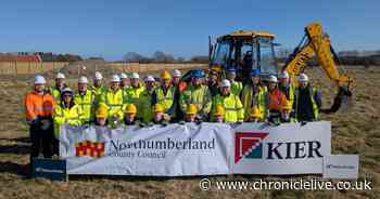 Work on Northumberland high school begins after 'long and difficult path'