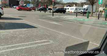 Caravans spotted pitching up at Sainsbury's car park