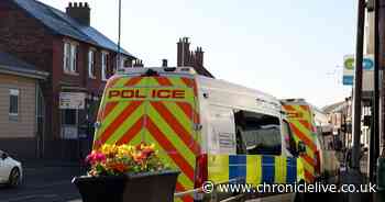 Police pictured 'taking the fight back to the streets' during drugs raids in Gateshead