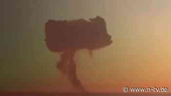 Nuklearwaffen wohl nicht vor Ort: Ukraine: Depot an russischem Atombomber-Flugplatz getroffen