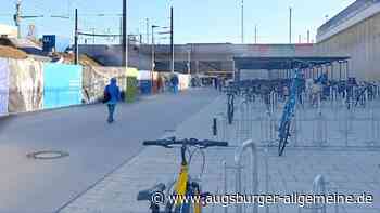 Neue Bahnhofsvorplätze in Augsburg lassen auf sich warten