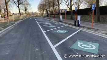 Gratis parking aan N722 is klaar, maar de Truienaren zijn niet enthousiast