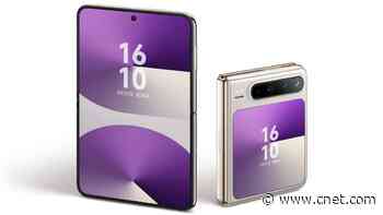 Huawei's Pura X Is a Wideset Flip Phone With a DeepSeek AI Assistant