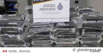 Large drug bust made at Canada-U.S. border crossing in Coutts, Alta.
