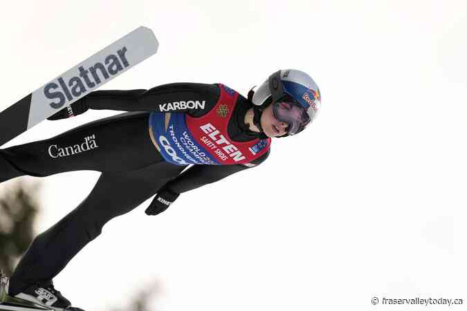 Loutitt leaps to bronze at final women’s World Cup ski jump stop