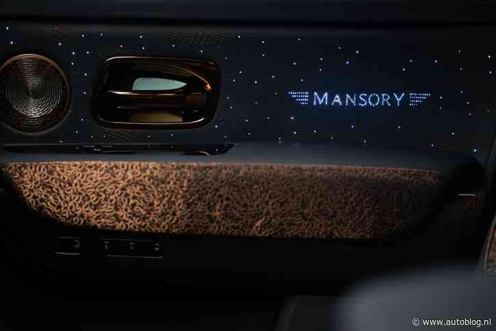 Nieuwste creatie van Mansory heeft vijf(!) ‘sterrenhemeltjes’