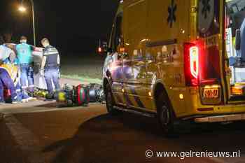 Motorrijder gewond na proefrit op nieuwe motor