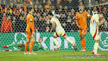 Oranje laat winst tegen Spanje in slotfase uit de handen glippen