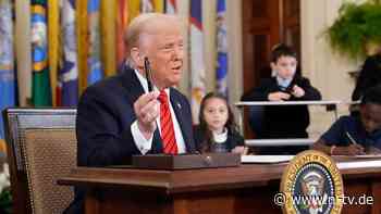 "Es tut uns nichts Gutes": Trump ordnet Auflösung des Bildungsministeriums an