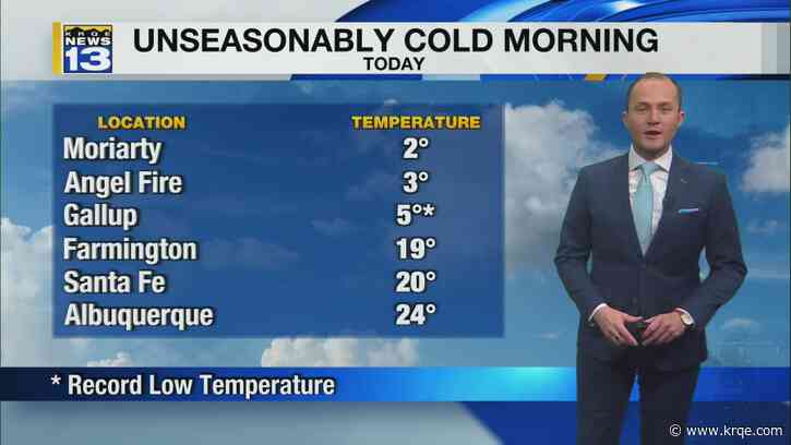 Cold start to spring with warmer weather on the way