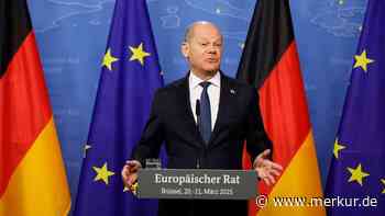 Abschied aus Brüssel: Scholz sagt „Tschüss“