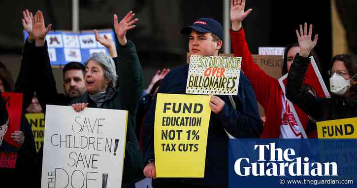 Dismantling of education department casts US student loans into uncertainty