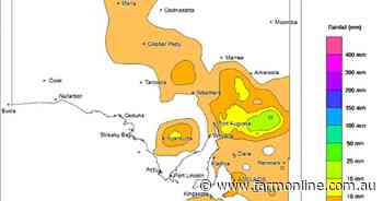 So where did that urgently needed rain fall yesterday?