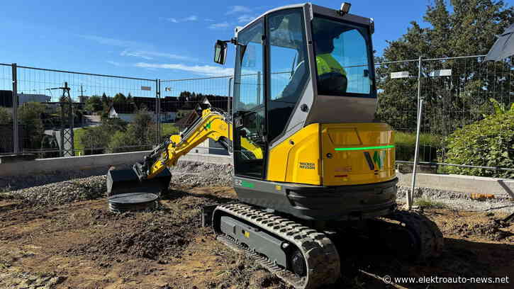 Wacker Neuson zeigt E-Baumaschinen auf der Bauma