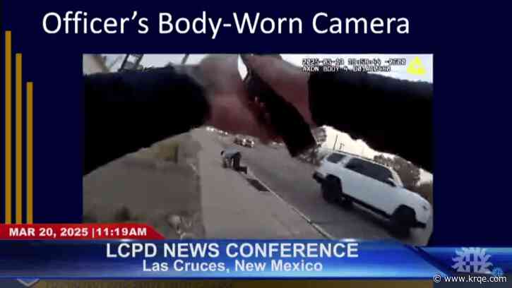 Las Cruces officer on leave after shooting man accused of randomly shooting gun