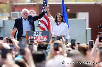 Alexandria Ocasio-Cortez and Bernie Sanders rally Democrats, calling for a party that 'fights harder'