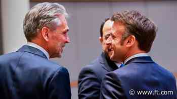 Demands for EU joint debt as leaders seek even more cash for arms