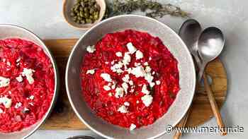Leckere Rote-Bete-Orzo mit Feta: Gesunder Genuss in Rot und Weiß