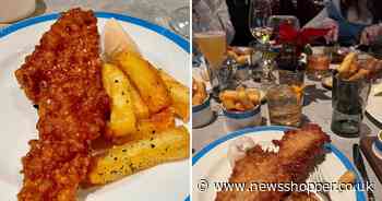 London’s most expensive fish and chip shop where one meal will set you back £37