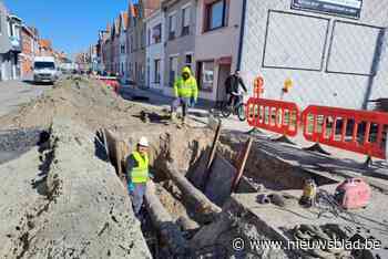 Nutswerken in Westkapellestraat lopen week vertraging op
