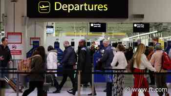 New flight patterns mean Gatwick will not pass 2019 peak this year