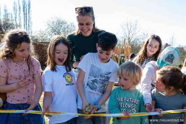 Vernieuwd speelterrein in Langdorp: kinderen kozen zelf ontwerp