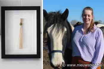 Megan maakt creaties met paardenhaar als aandenken na overlijden: “Zelf twee van mijn geliefde dieren verloren aan koliek”