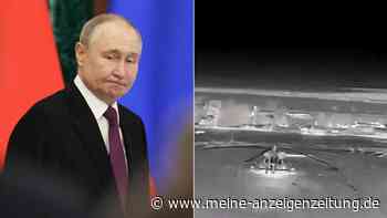 Verluste für Putin: Ukraine beschießt Schiffe und einen Helikopter auf der Krim