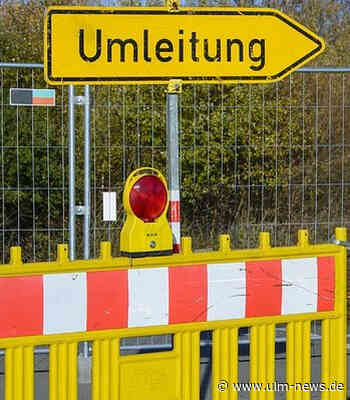 Vollsperrung A8 in Richtung Stuttgart von Ulm-West nach Mühlhausen - von heute Abend bis Montagfrüh