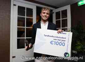 Tandheelkundestudent van het Jaar 2025 is Nijmegenaar Bram Sombekke