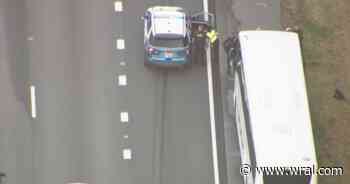 Man handcuffed on I-40 near Cary Towne Boulevard