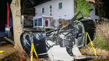 Mann macht Aufnahmen nach tödlichem Autocrash