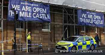 Mile Castle police incident LIVE: Updates as man fights for live and cordon in place
