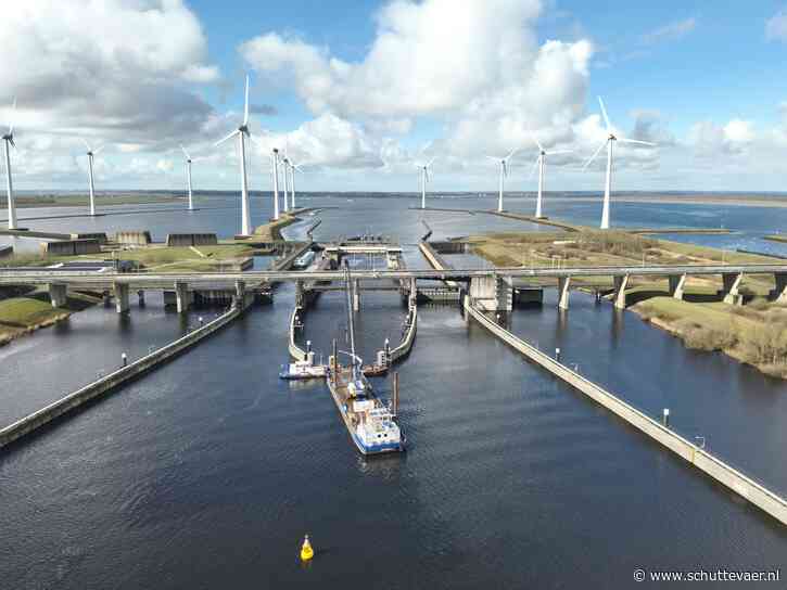 Renovatie Krammersluizen: de eerste zichtbare werkzaamheden