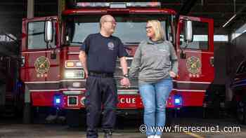 ‘We had each other to lean on': Kan. FF/medic and date quarantined together during COVID marry